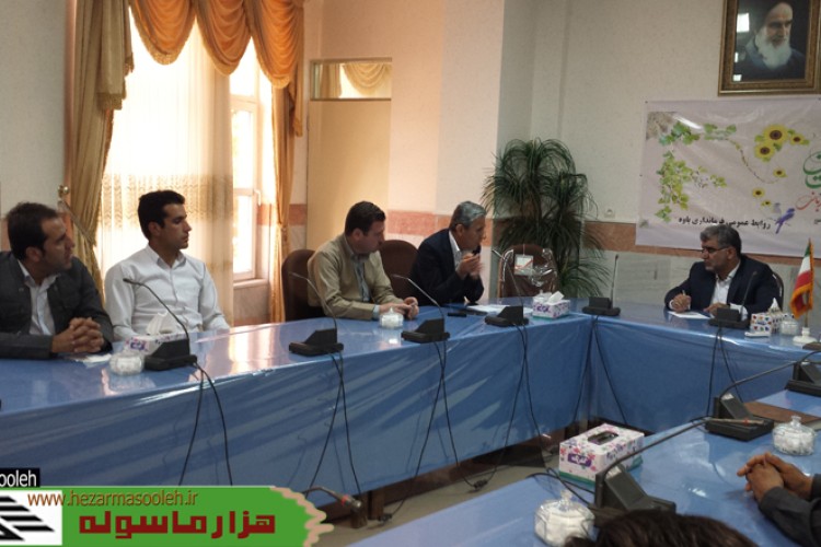 دیدار جمعی از اعضای گروه اکوتوریسم و توسعه پایدار با فرماندار شهرستان پاوه