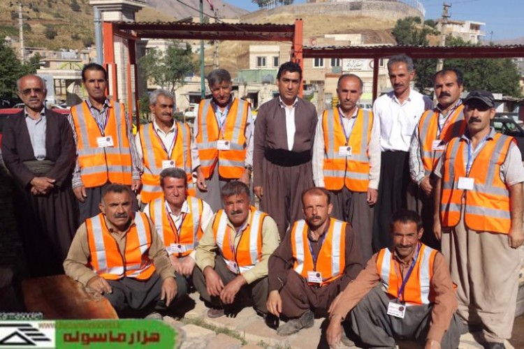 استقبال از ماه مهماني خدا توسط شركت ليزان صنعت گلاله در پاوه