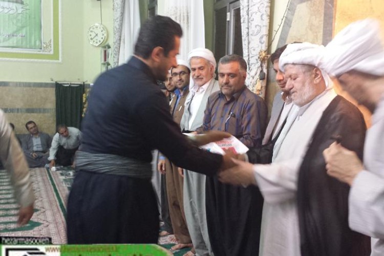 تجليل از زحمتكشان مسجد قباء در آستانه ماه مبارك رمضان