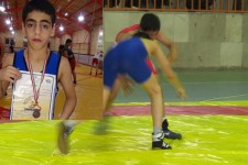 كسب دو مدال طلا ، يك نقره و دو برنز توسط كشتي گيران نونهال پاوه