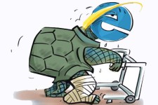 حركت لاك پشتي اينترنت در شهرستان پاوه/لزوم توجه بيش از پيش به مرتفع نمودن اختلالات اينترنتي اين شهرستان