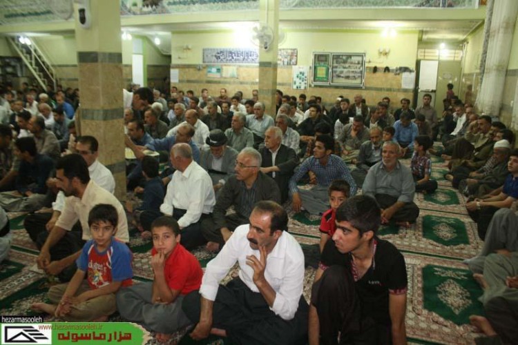 آیین شب قدر در میان نمازگزاران شهرستان پاوه+تصاوير