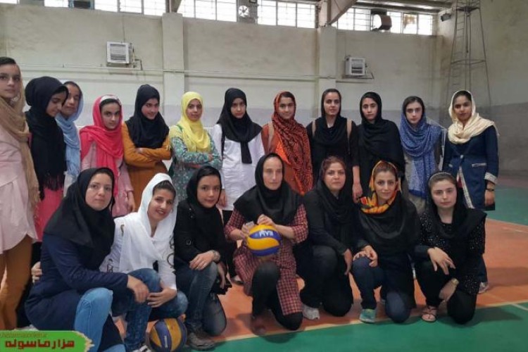برگزاری مسابقات والیبال قهرمانی بانوان شهرستان پاوه