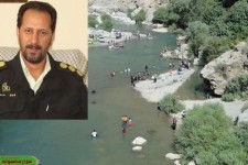 صخره هاي رودخانه سيروان، خطری که همیشه در کمین است/خطر در کمین شنا گران اين رودخانه