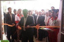 افتتاح ساختمان جمعيت هلال احمر پاوه
