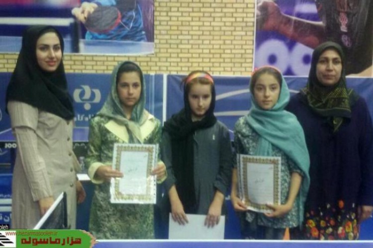  کسب یک مدال نقره و یک برنز توسط پینگ پنگ بازان شهرستان در مسابقات قهرمانی استان