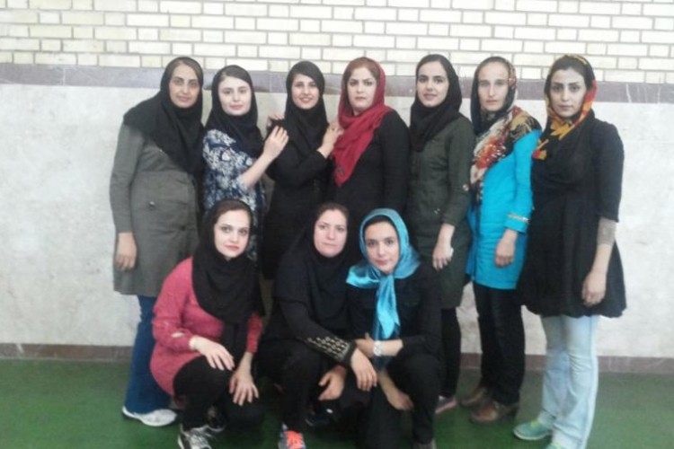 برتری بانوان والیبالیست شهرستان در تمامی رده های سنی بر تیم صحنه