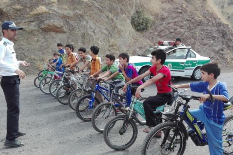 برگزاری مسابقات دوچرخه سواری در بخش نوسود