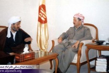 تقدیر و تشکر مسعود بارزانی، رهبر اقلیم کردستان از امام جمعه پاوه