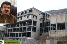 از پروژه نيمه كاره بيمارستان در حال احداث شهرستان پاوه تا نبود نظارت كافي بر اين پروژه