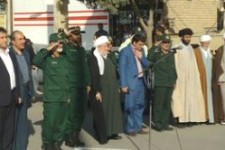 برگزاري رژه نیروهای مسلح منطقه اورامانات در جوانرود با حضور امام جمعه پاوه+ تصاویر