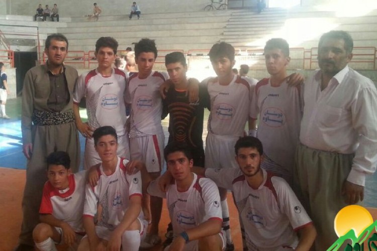 تیم فوتسال دوستان پاوه نائب قهرمان جوانان استان شد