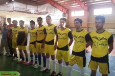 برگزاري مسابقات فوتسال قهرماني استان در پاوه