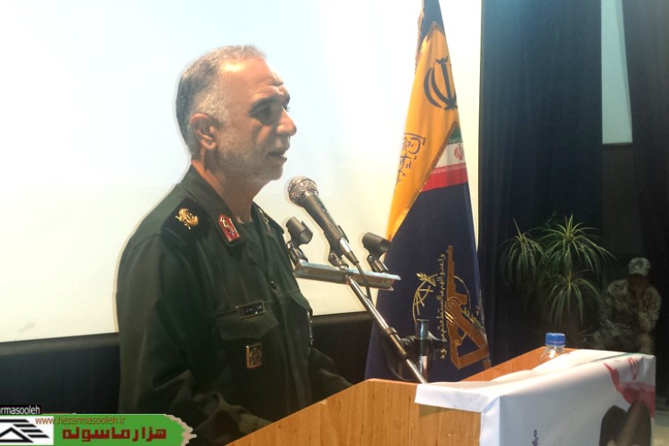 مراسم توديع و معارفه فرمانده سپاه ناحيه پاوه برگزار شد