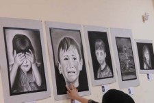 افتتاح نمایشگاه نقاشی با موضوع آزاد در پاوه