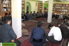 دیدار مربي تيم ملي تكواندوي نونهالان كشور و رئيس هيئت تكواندوي كرمانشاه با امام جمعه پاوه+تصاوير