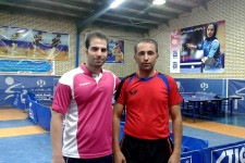 قهرماني تيم پينگ پنگ پاوه در مسابقات دوبل آزاد استانهاي كرمانشاه و ايلام