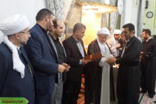 تجليل از تیم فوتسال لیزان صنعت گلاله در مسجد قباي پاوه