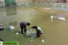 فرياد تشنگي شاهو شنیده شد/از آبگرفتگی معابر تا پرآب شدن سالن 2500 نفری پاوه+تصاویر