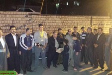 استقبال از قهرمان مسابقات کشتی غرب آسیا در پاوه