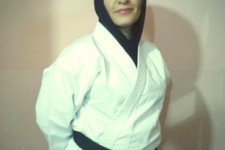 کسب مقام نخست مسابقات قهرمانی بانوان کاراته کشوری توسط بانو پاوه ای