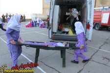 برگزاری مانور زلزله و ایمنی در مدارس نودشه و نوسود