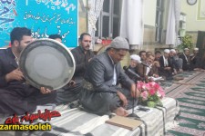 گزارش تصویری از مراسم پیشواز میلاد پیامبر گرامی اسلام(ص) در مسجد قباء پاوه