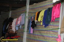 دیوار مهربانی هم به پاوه رسید+تصاویر