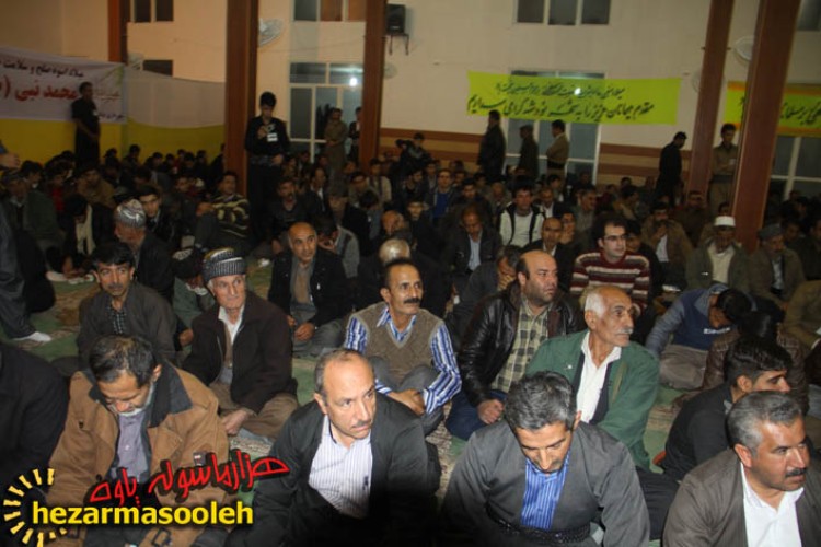 جشن میلاد پیامبر اکرم (ص) در نودشه برگزار شد