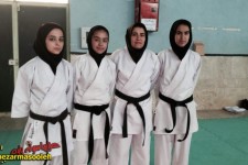  4 نفر از تیم کاراته بانوان پاوه در مسابقات انتخابی تیم "شهر"در استان انتخاب شدند