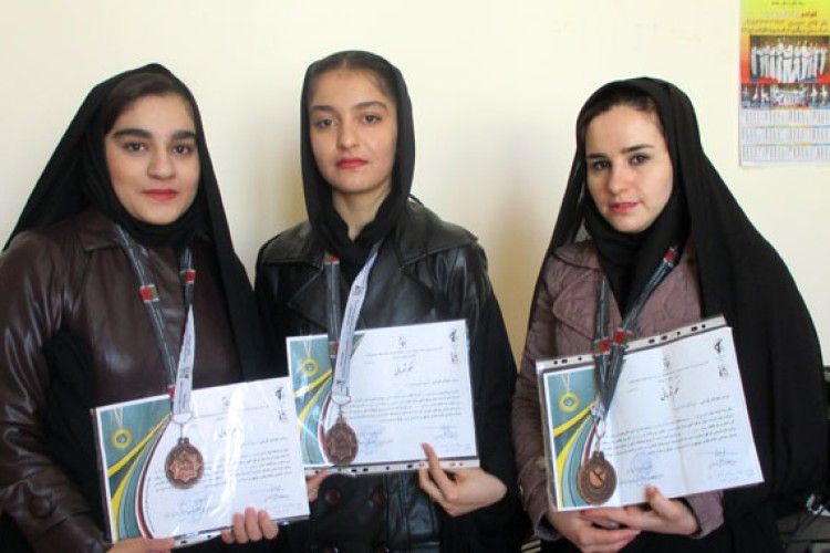 کسب مقام سوم استانی در رشته پینگ پنگ، توسط بانوان پاوه ای