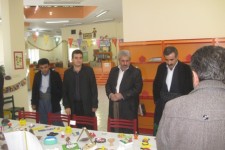 بازديد مسئولين ادارات سطح شهر از نمايشگاه كانون