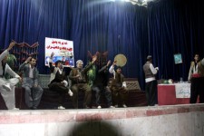 قهوه خانه شاعران با استقبال شهرواندان برگزار شد+تصاویر