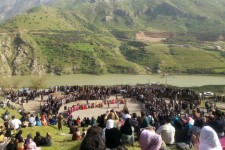 گزارش تصویری از برگزاری مراسم نوروز در روستای نیسانه