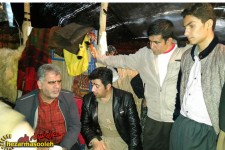 بازدید فرماندار پاوه از طرح ستاد خدمات و استقبال از مسافران نوروزی در باینگان