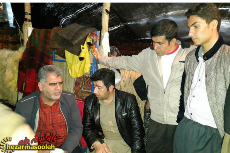 بازدید فرماندار پاوه از طرح ستاد خدمات و استقبال از مسافران نوروزی در باینگان