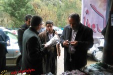 بازدید مسول دفتر شهری وشورای استانداری استان کرمانشاه از باینگان