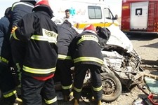 مجروحیت 5 نفر در تصادف محور پاوه به کرمانشاه