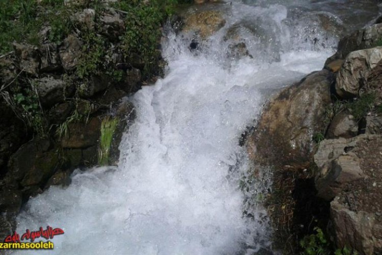 جوشش چشمه "سرکی" روستای دوریسان پس از 20 سال