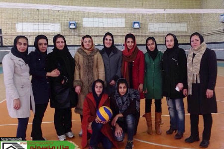 کسب مقام چهارم مسابقات نونهال استانی توسط تیم والیبال بانوان پاوه