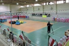 اختتامیه المپیاد درون مدرسه ای در سالن ورزشی تربیت پاوه برگزار شد