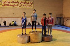 کسب یک مدال نقره و یک برنز توسط کشتی گیران خردسال شهرستان در روز دوم این مسابقات
