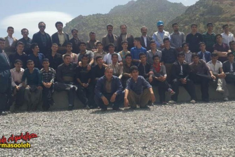 بازدید دانش آموزان دبیرستان معلم پاوه از سد داریان+تصاویر