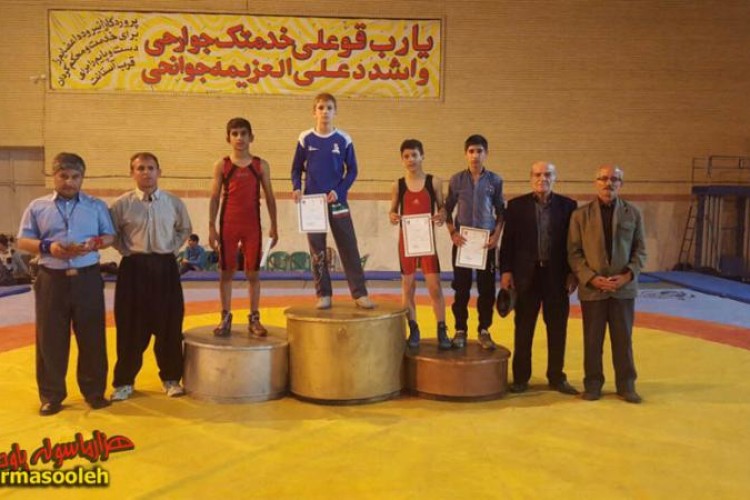 کسب 3 مدال طلا و 2 مدال نقره توسط کشتی گیران پاوه در مسابقات نونهال استانی