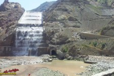 سرريز شدن سد داريان پاوه 