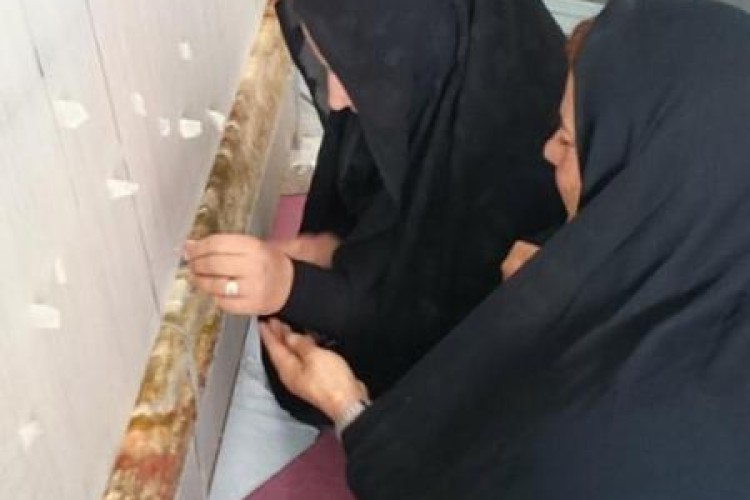 کارآفرینی در راستای اقتصاد مقاومتی/اجرای طرح قالیبافی در پاوه