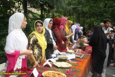 گزارش تصویری از جشنواره پخت غذاهای محلی در باینگان