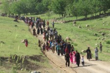 برگزاری همایش پیاده روی خانوادگی در شهر بانه وره