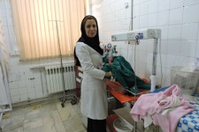 انجام زایمان موفق در آمبولانس فوریت های نودشه