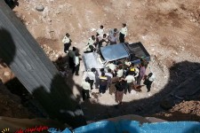 سقوط ماشین به محوطه بنیاد مسکن پاوه جان یک نفر را گرفت